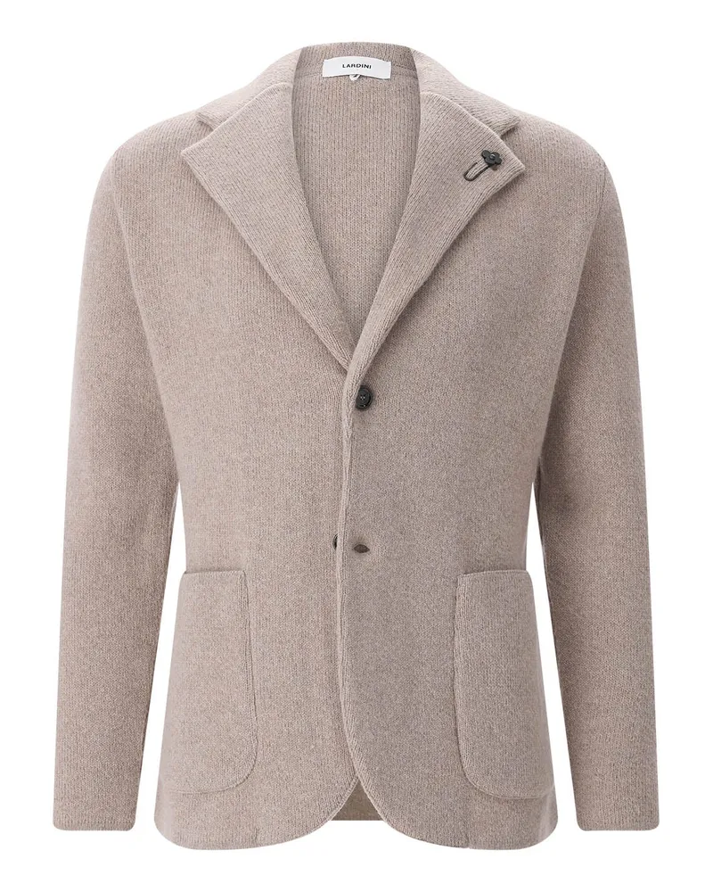 LARDINI Sakko aus Schurwolle Beige