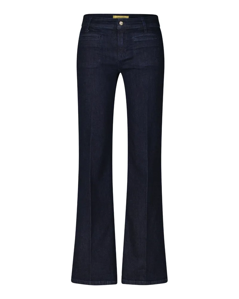 Cambio Flared Jeans Tess Dunkelblau