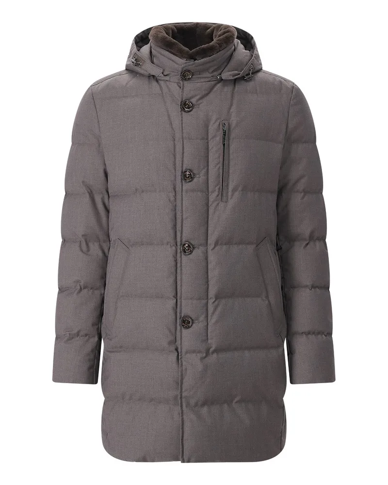 Gimo's Parka aus Viskose-Mix Grau