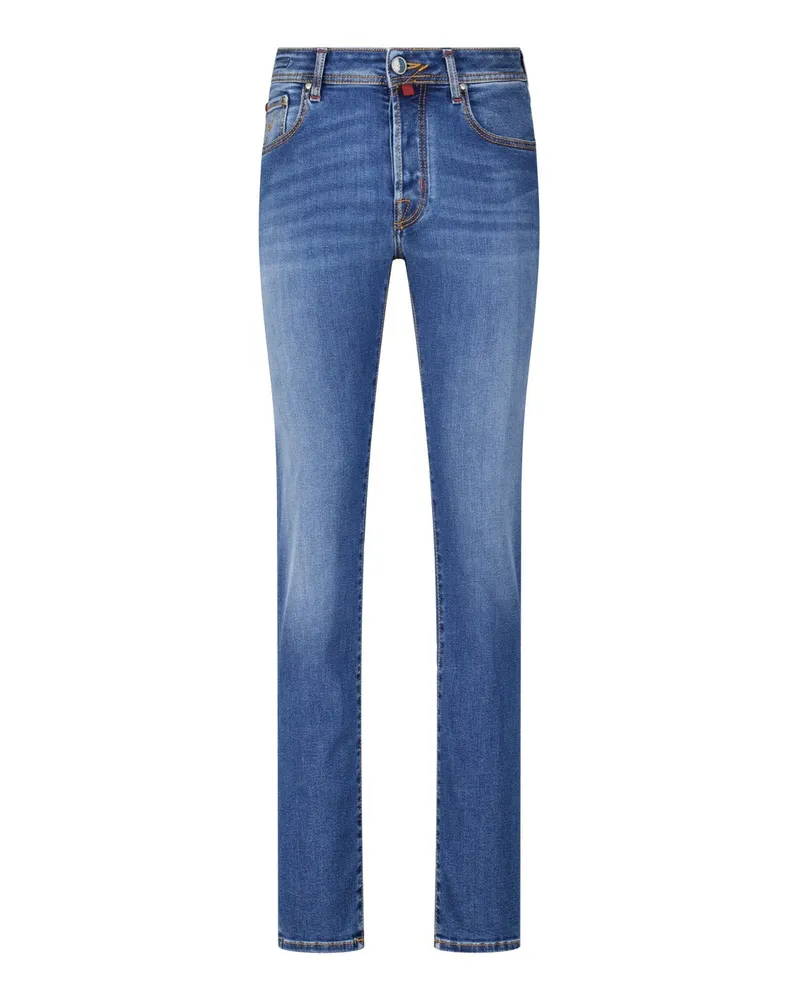 Jacob Cohën Slim-Fit Jeans Bard Blau