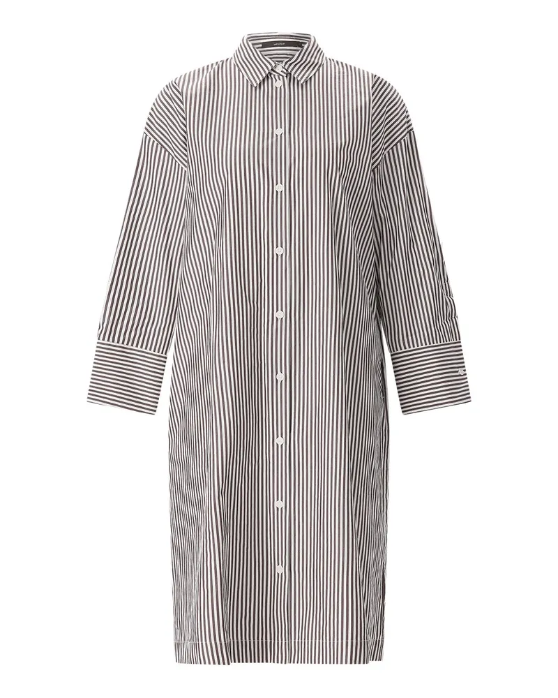 windsor. Gestreiftes Blusenkleid Braun