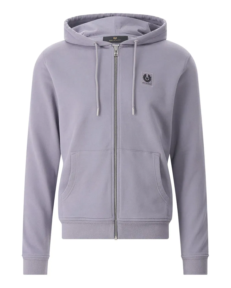 Belstaff Sweatjacke mit Logo Lila