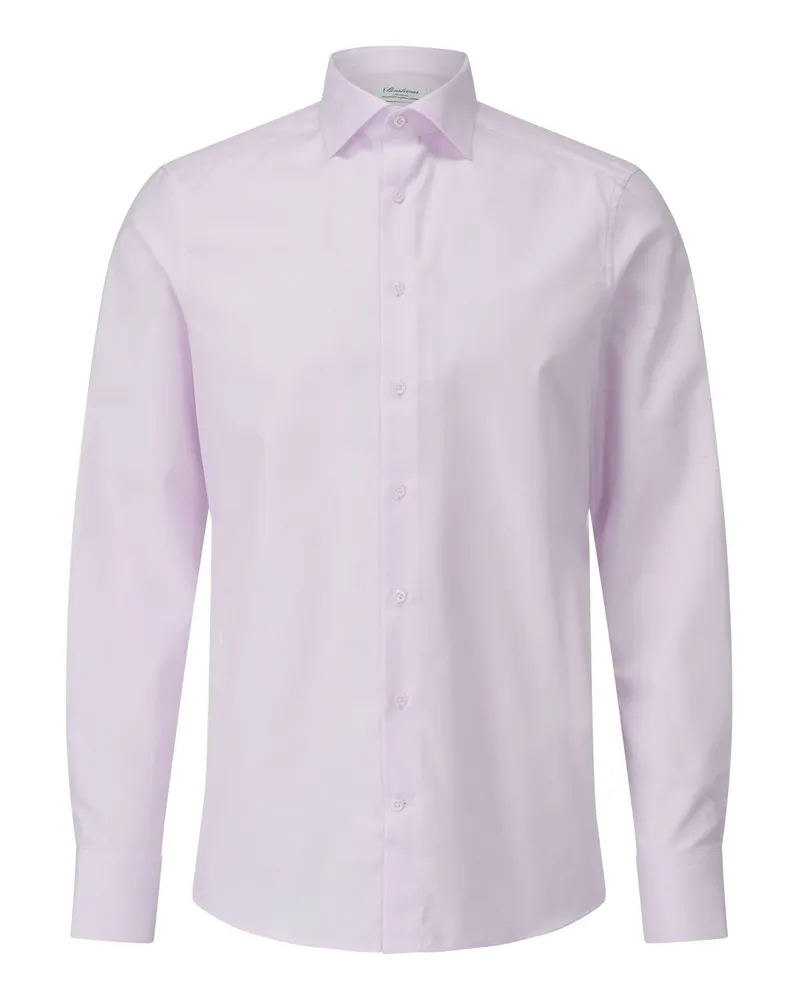 Stenströms Slim-Fit Hemd aus Cotton-Twofold Helllila