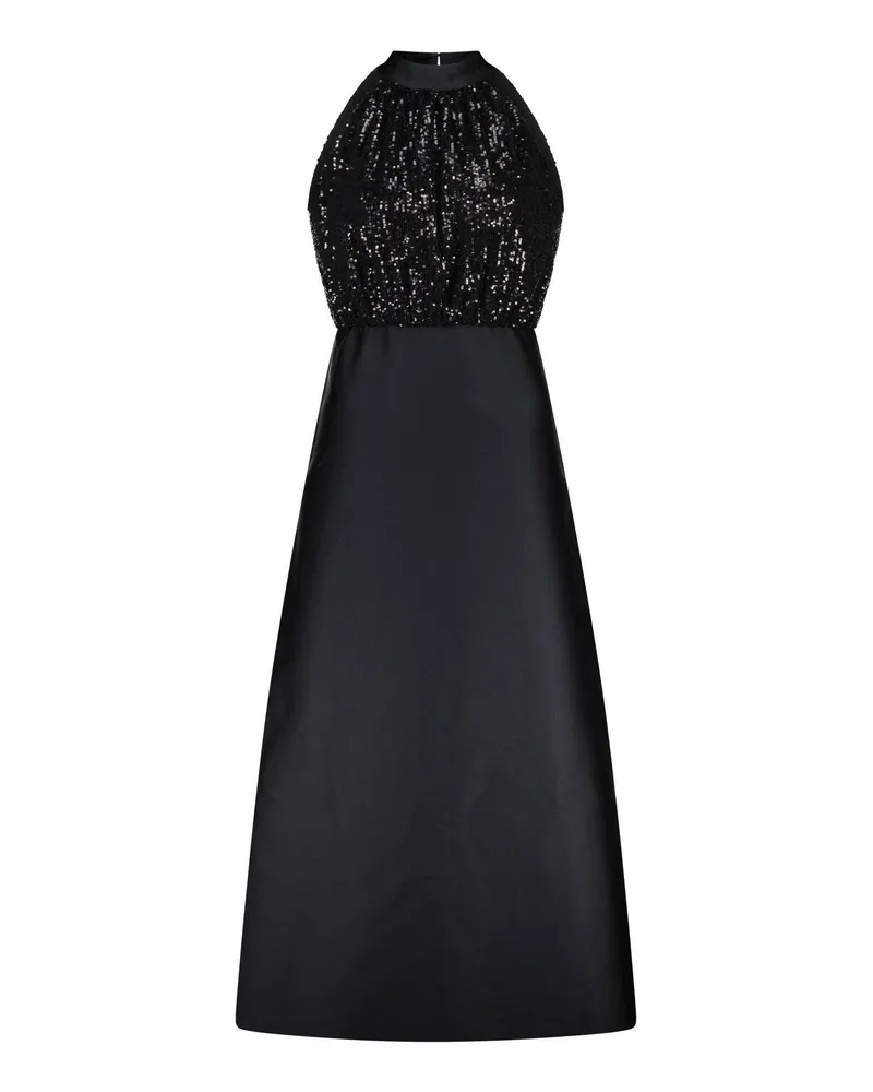 Kudibal Abendkleid Monrie mit Pailletten Schwarz