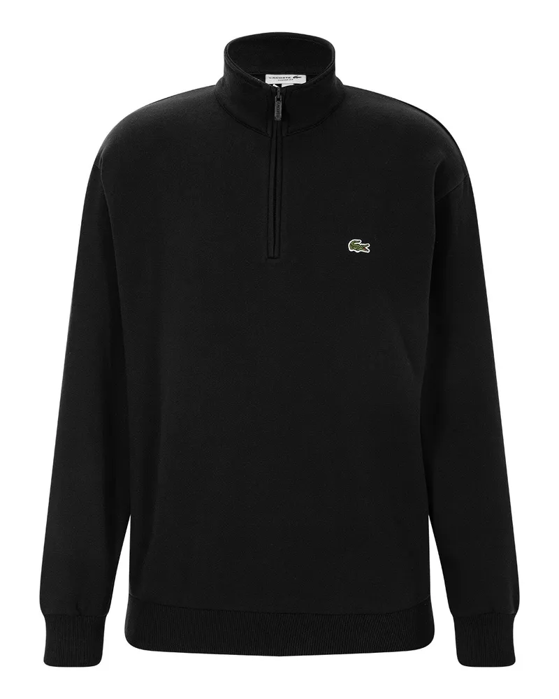 Lacoste Sweatshirt mit Logo Schwarz