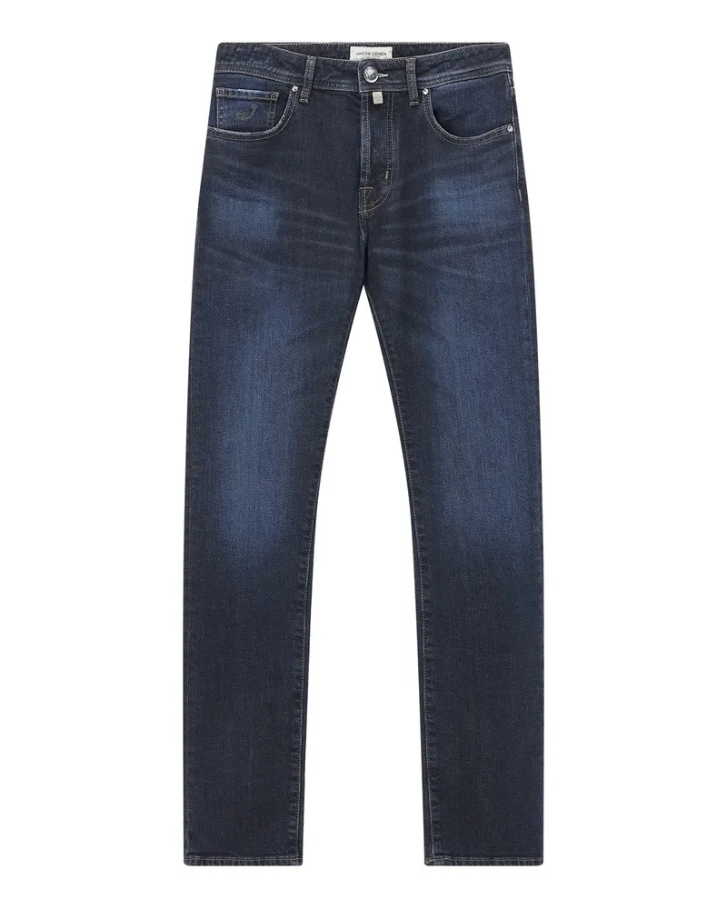 Jacob Cohën Slim-Fit Jeans Bard Aprés-Ski Capsule Dunkelblau