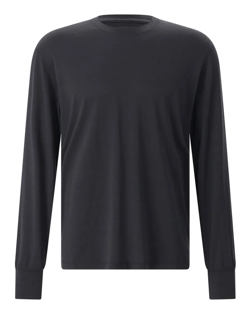 Tom Ford Langarmshirt aus Baumwoll-Mix Schwarz