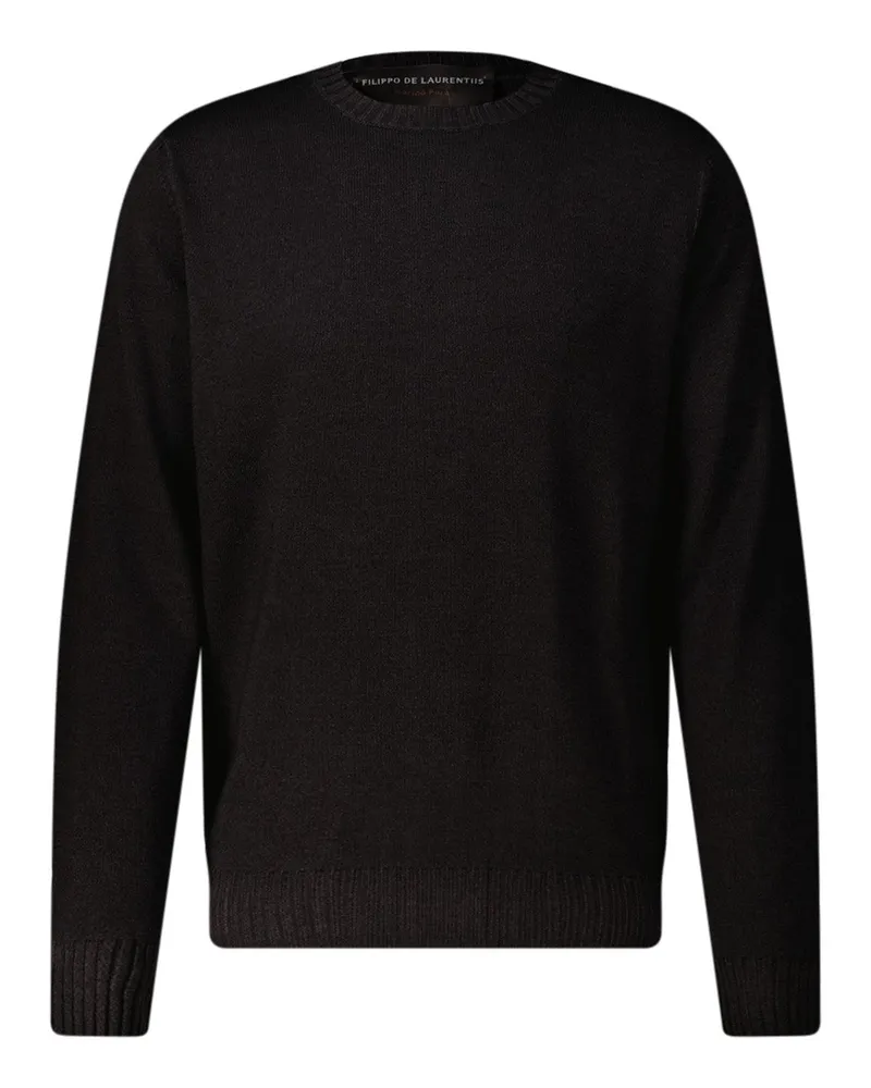 Filippo de Laurentiis Pullover aus Merinowolle Dunkelbraun