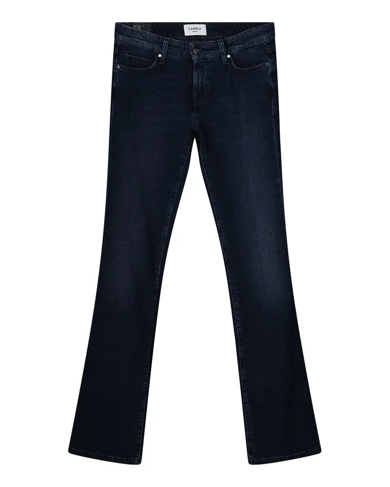 Cambio Flared-Fit Jeans Dunkelblau