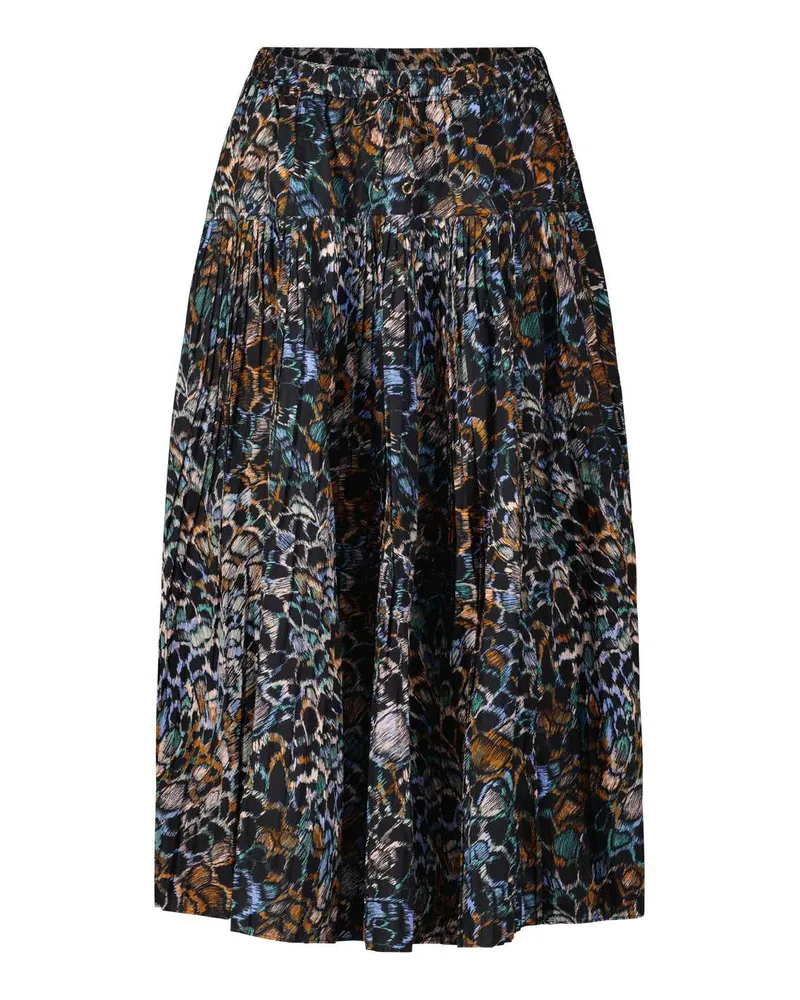 Ulla Johnson Ileida Rock mit Muster Multicolor