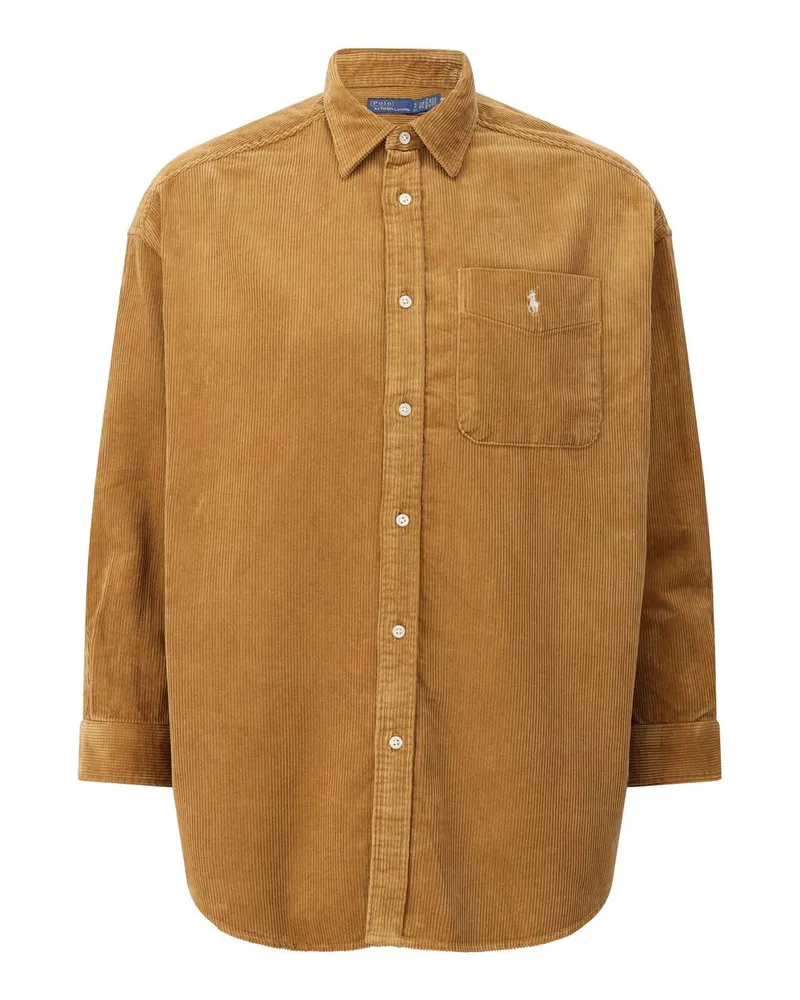 Ralph Lauren Regular-Fit Cordhemd Braun