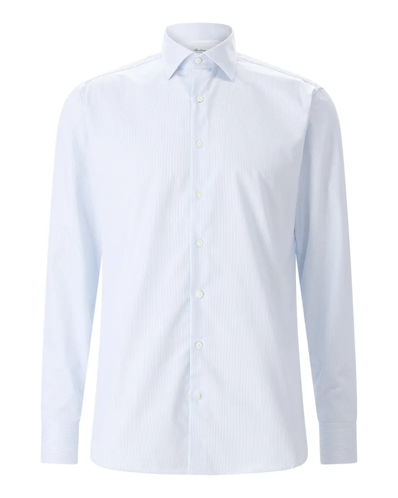 Stenströms Regular-Fit Hemd mit Streifen Hellblau