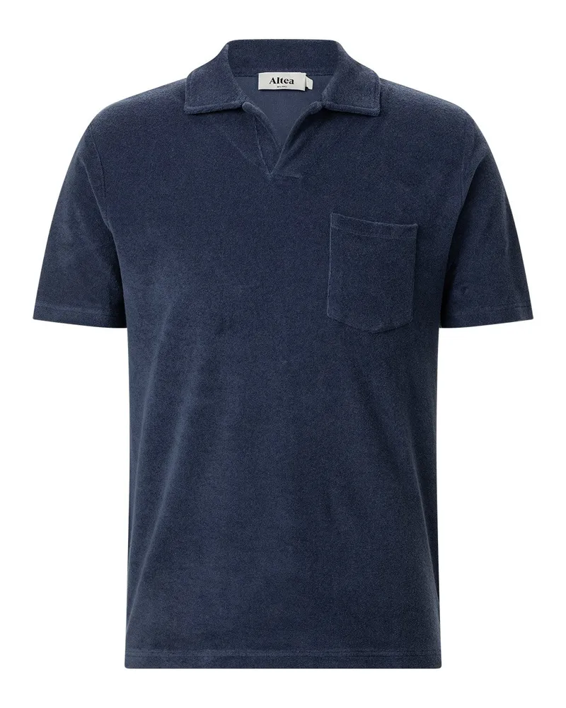 Altea Poloshirt Terry Blau