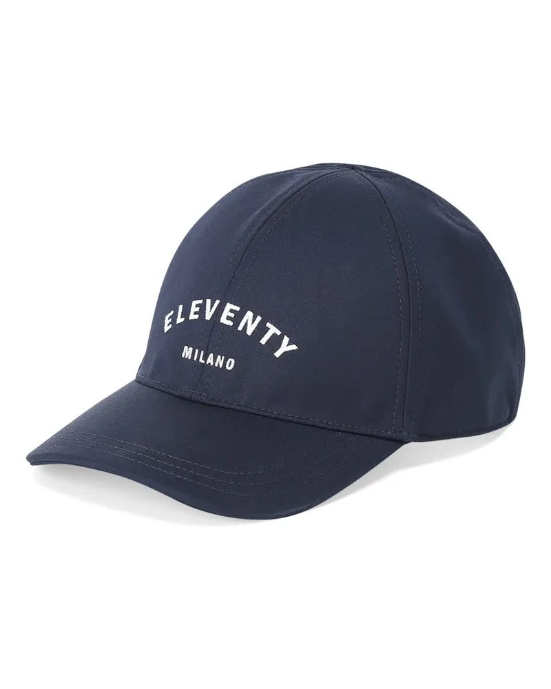Eleventy Cap mit Logo Dunkelblau
