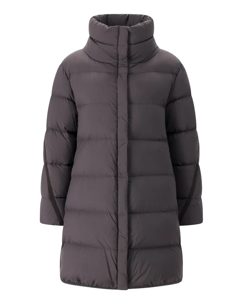 Herno Steppjacke mit Daunen Dunkelbraun