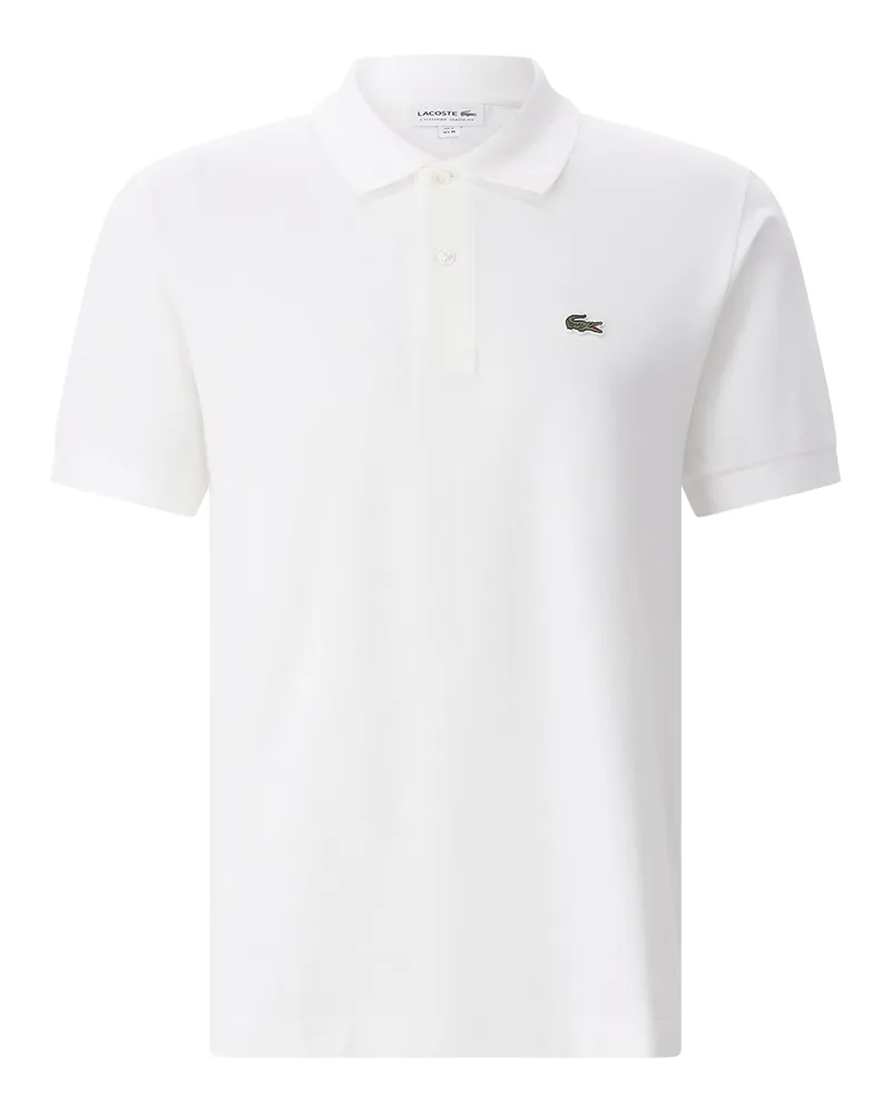 Lacoste Classic-Fit Poloshirt Weiß