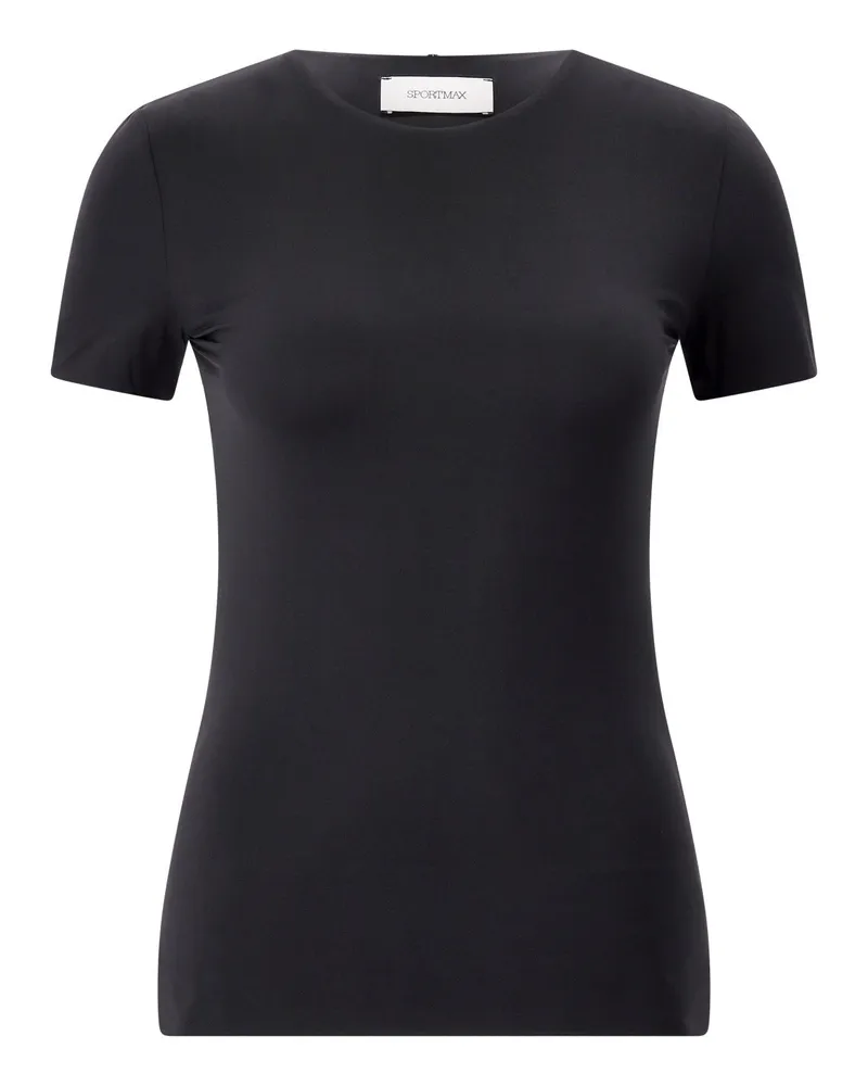 SPORTMAX T-Shirt Edgard Schwarz
