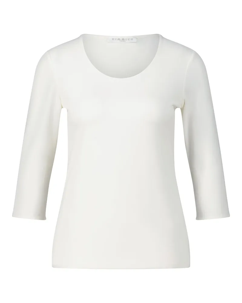 Kimmich Trikot Shirt aus Jersey mit 3/4-Ärmel Creme