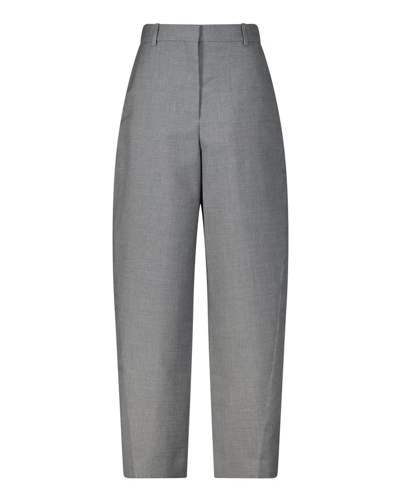 Givenchy Stoffhose aus Wolle Grau