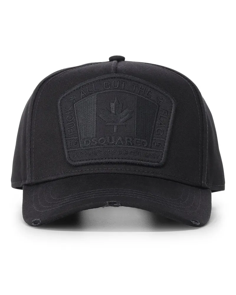 Dsquared2 Cap mit Logo Schwarz