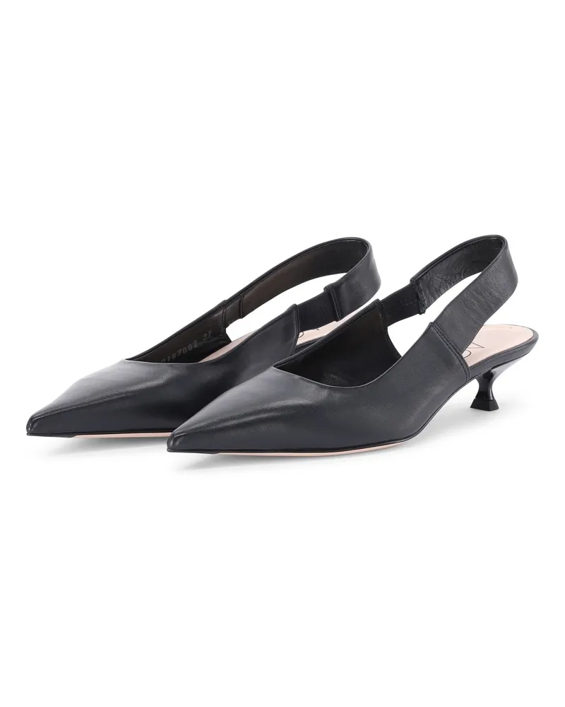 Attilio Giusti Leombruni Pumps Lenor aus Leder Schwarz