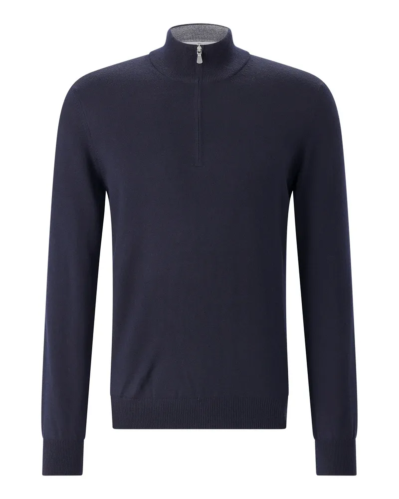 Gran Sasso Troyer Lupo aus Schurwolle Dunkelblau