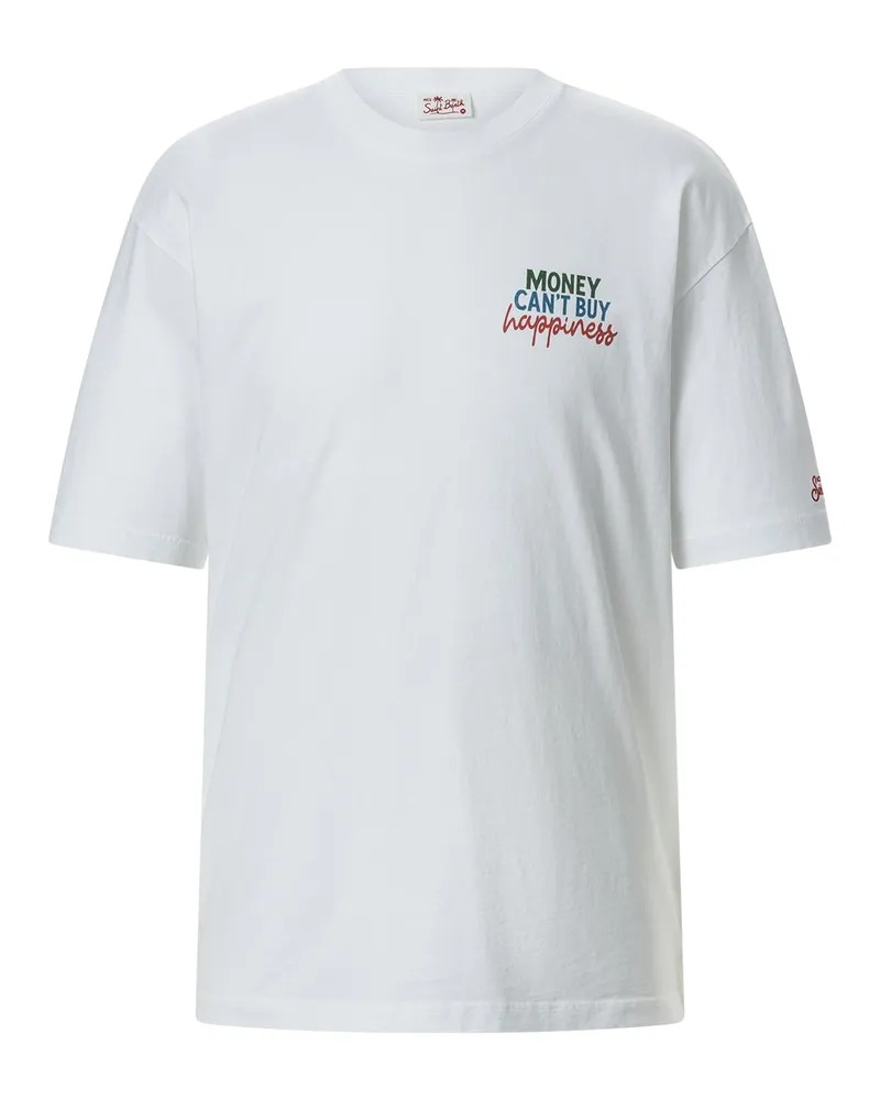 MC2 Saint Barth T-Shirt mit Print Weiß