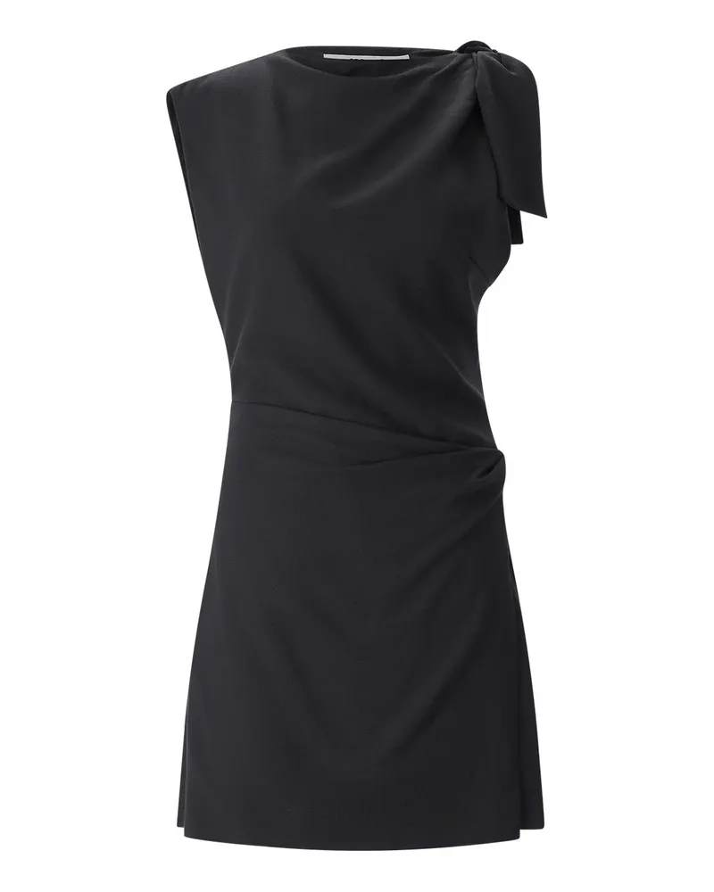 MSGM Tailliertes Minikleid Schwarz