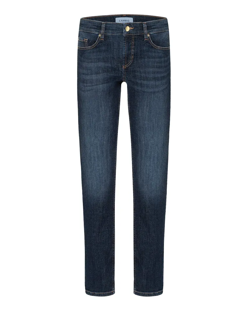 Cambio Skinny-Fit Jeans Piper Dunkelblau