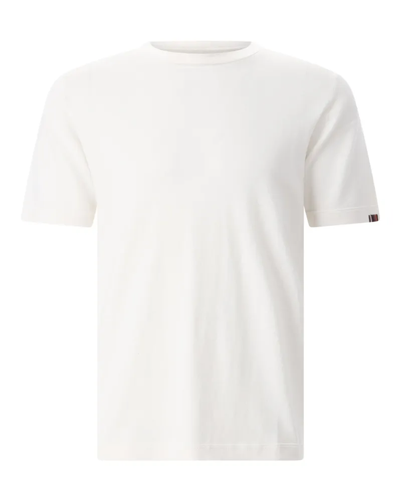 extreme cashmere Shirt James aus Kaschmir-Mix Weiß