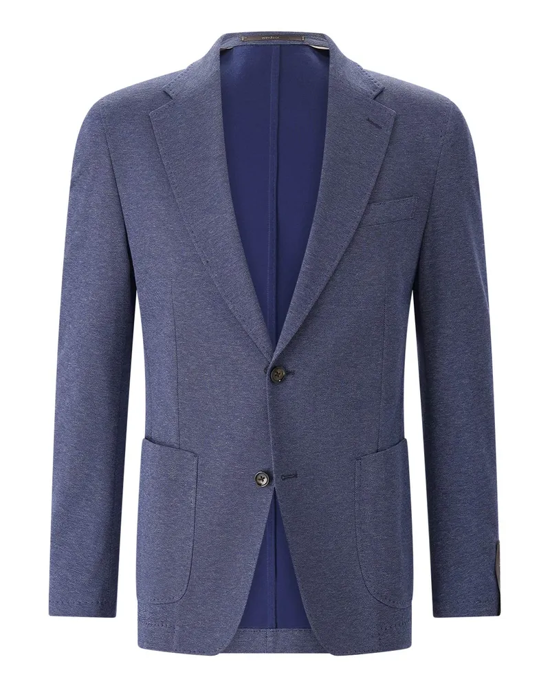 windsor. Regular-Fit Sakko aus Baumwollmix Blau