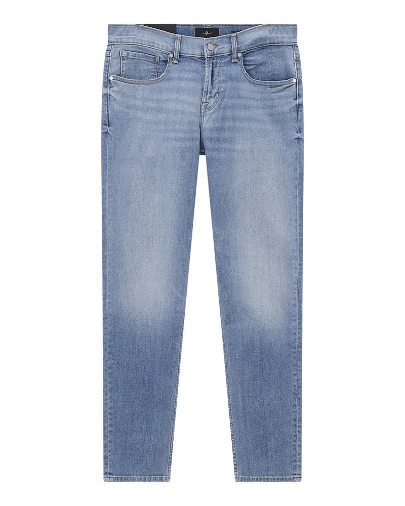 7 for all mankind Slimmy Tapered Jeans Blau