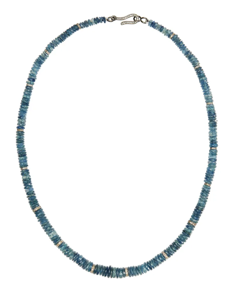 Ileana Makri Halskette aus blauem Saphir Blau
