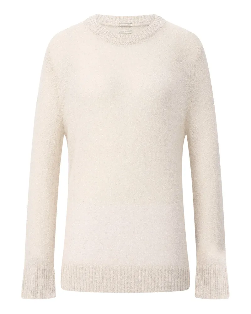 Massimo Alba Pullover Fenice aus Alpaka-Mix Beige