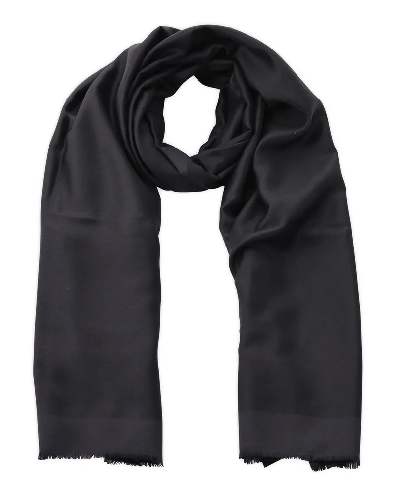 Givenchy Schal mit Logo Schwarz