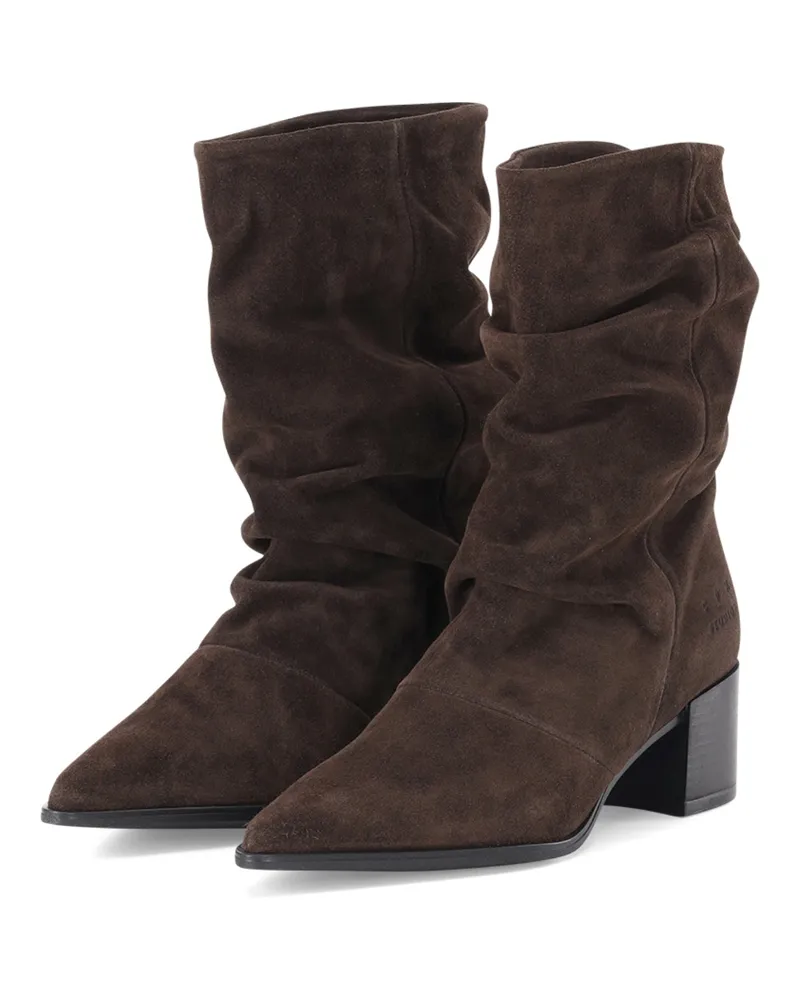 Copenhagen Stiefeletten CPH292 aus Leder Dunkelbraun