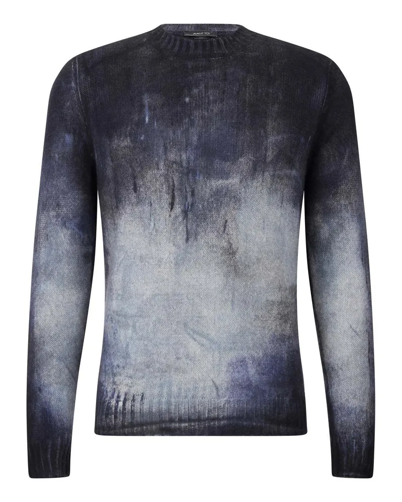 Avant Toi Strickpullover aus Kaschmir Blau