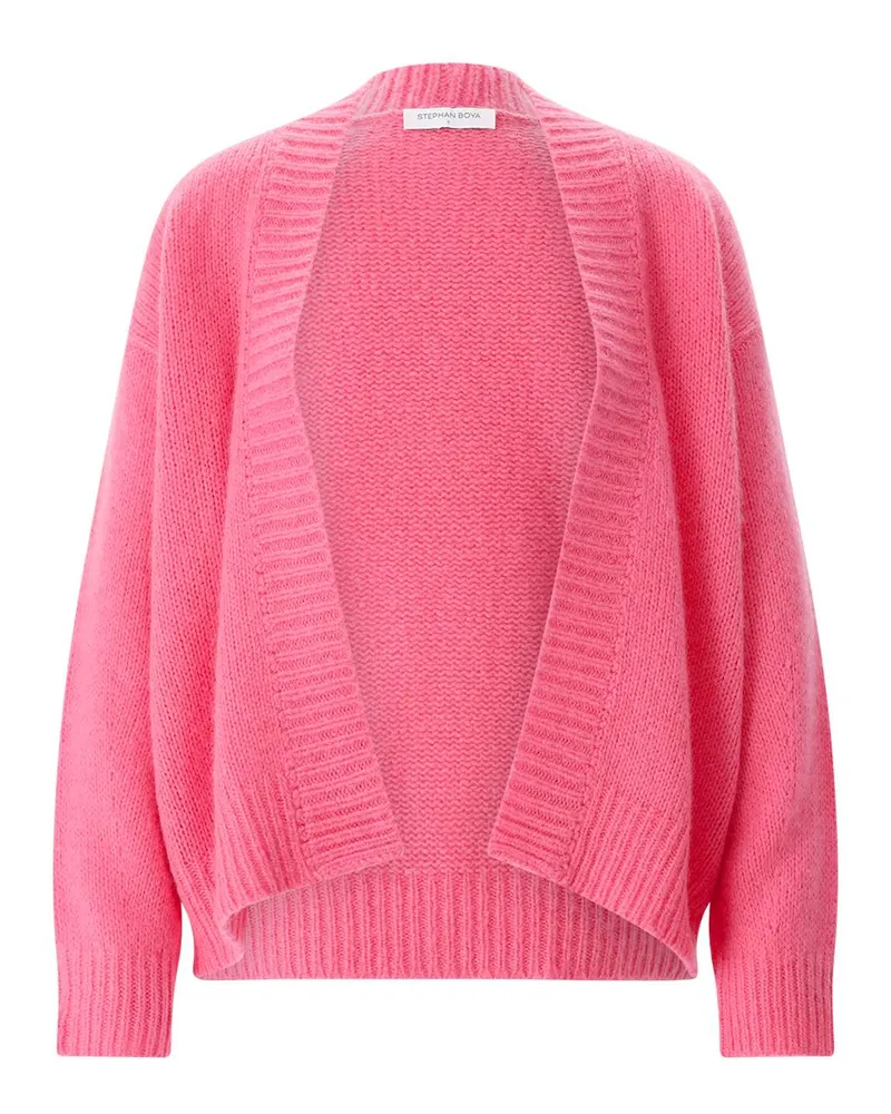 Stephan Boya Cardigan Nives aus Kaschmir Pink
