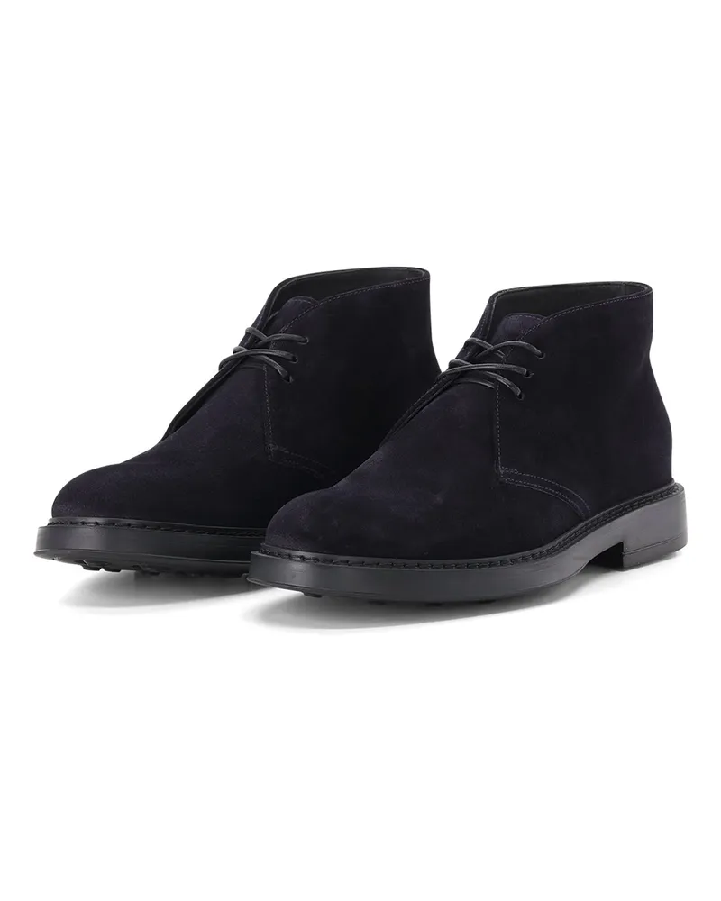 Doucal´s Schnürschuh aus Leder Navy