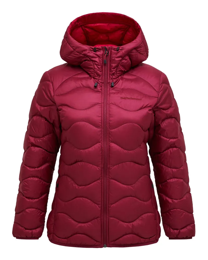 Peak Performance Steppjacke mit Daunen Rot