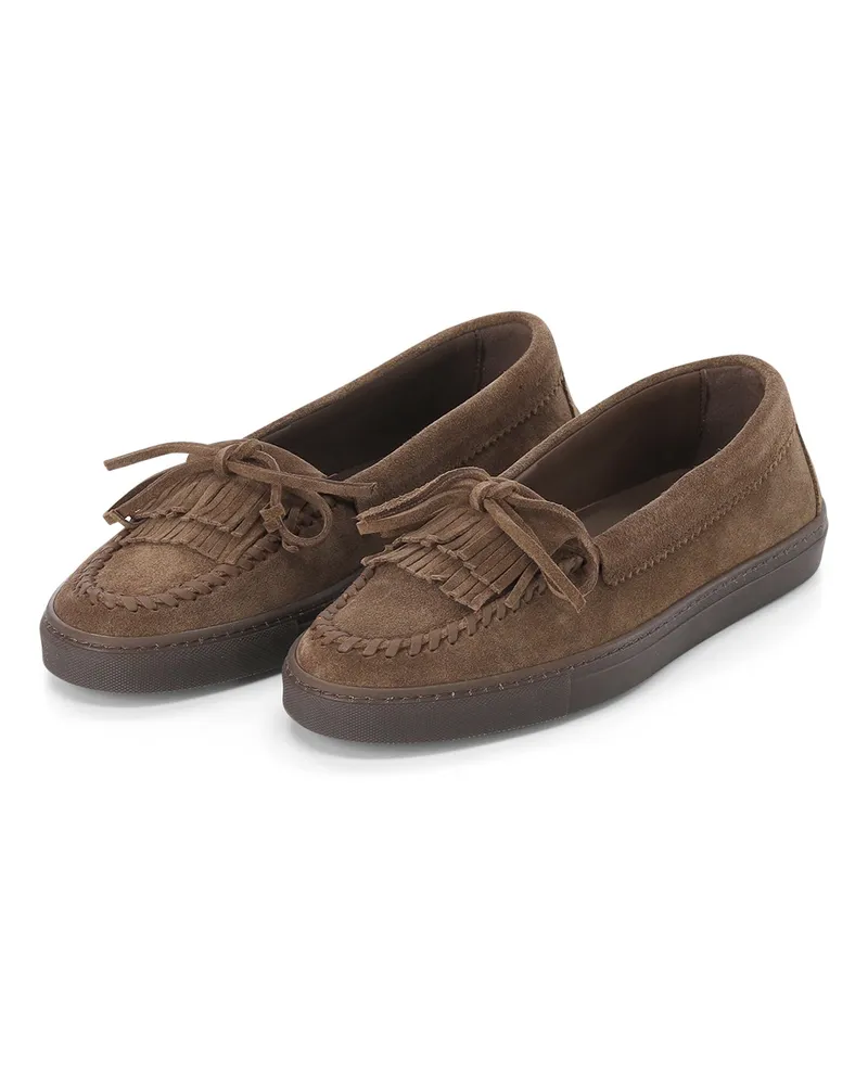 Copenhagen Mokassins CPH365 aus Veloursleder Braun
