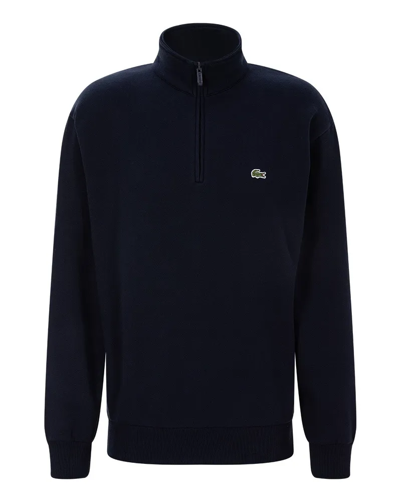 Lacoste Sweatshirt mit Logo Dunkelblau