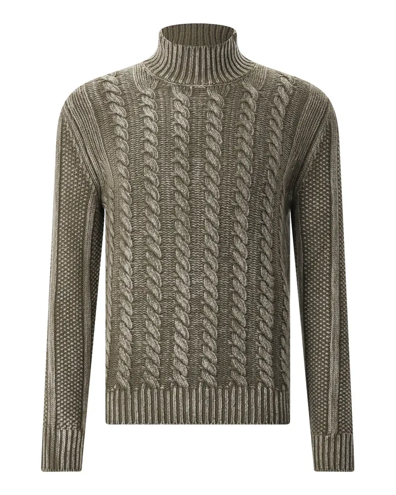 Dondup Pullover aus Wolle Grün