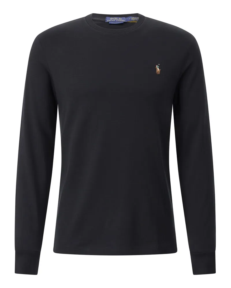 Ralph Lauren Longsleeve mit Logo Schwarz