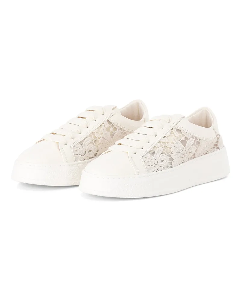 Attilio Giusti Leombruni Sneaker Giuly Fabric Creme