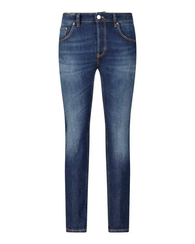PT TORINO Tapered-Fit Jeans Reggae Dunkelblau