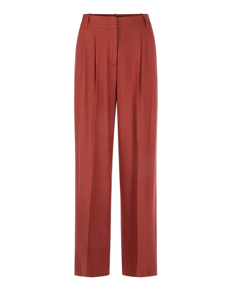 Marc Cain Wide-Leg Hose Wichita Rot