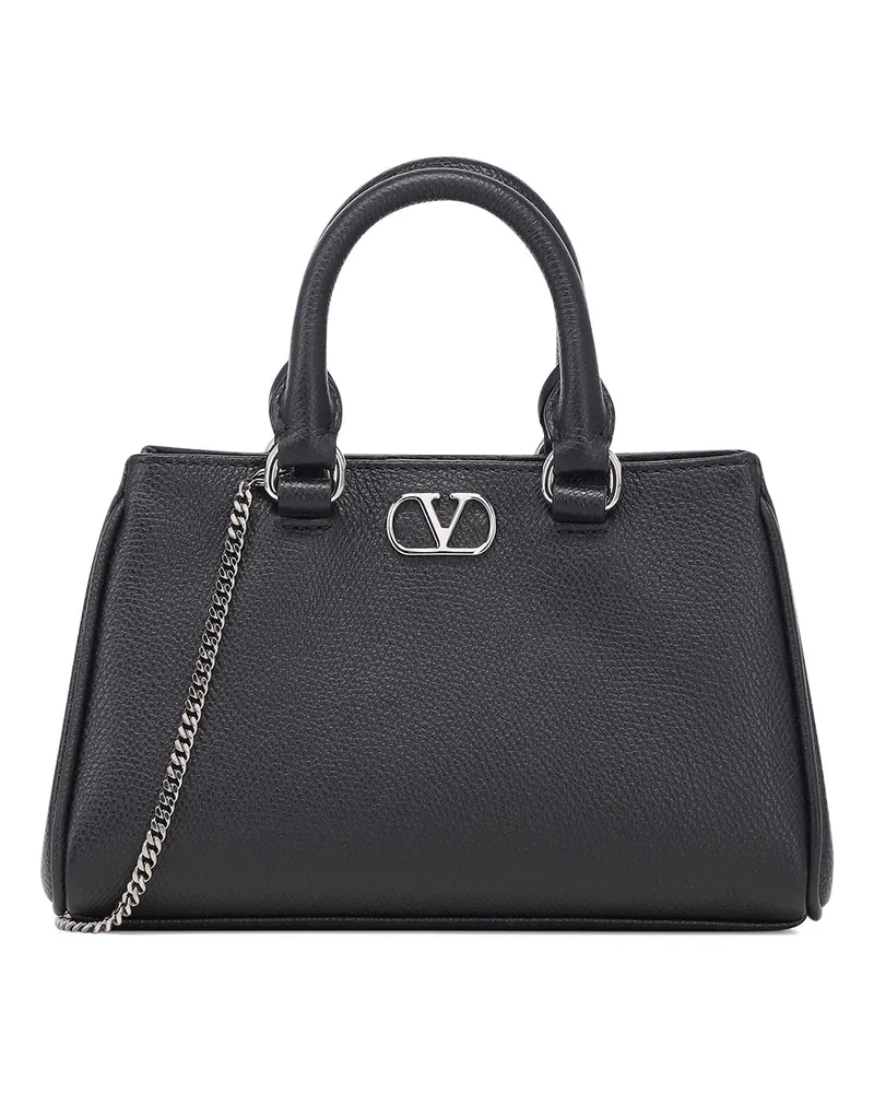 Valentino Garavani Handtasche aus Leder Schwarz