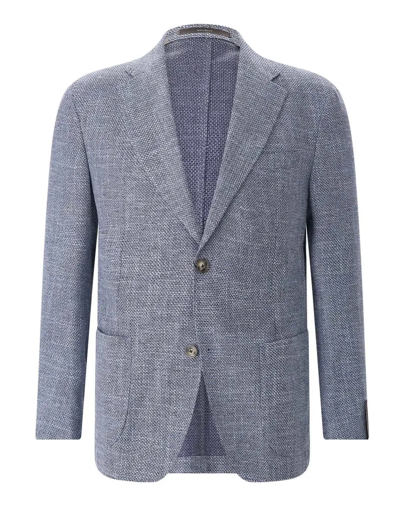 windsor. Shaped-Fit Sakko Giro Blau