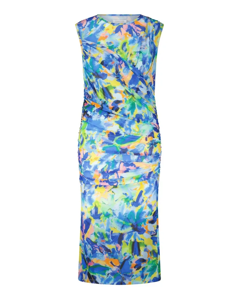 Patrizia Pepe Figurbetontes Kleid mit farbenfrohem Print Multicolor